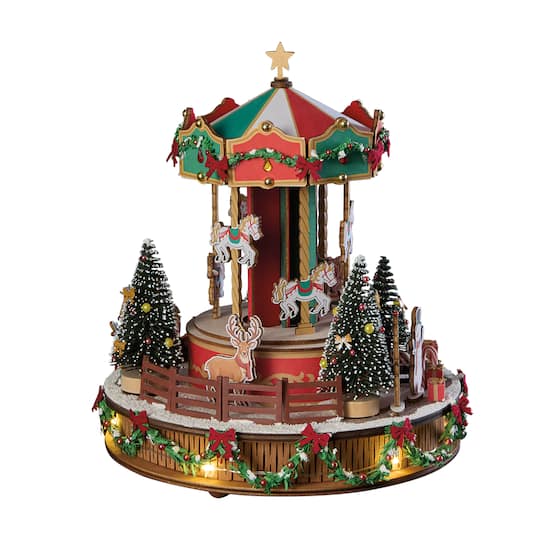 Michaels, Carousel Diorama Kit by Make Market® – Category: Christmas Miniatures
